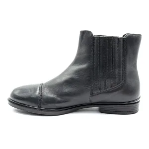 Ecco Ankle Boots Leather Black Colour For Women